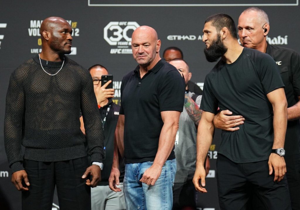 Chimaev signs new contract before facing Usman at UFC 294  