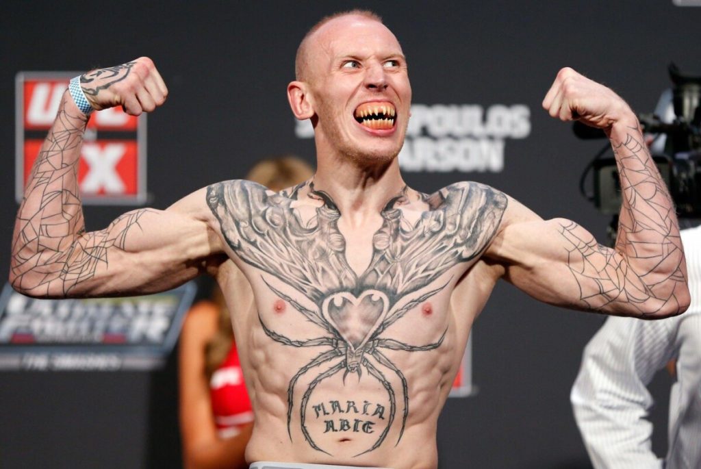 Most Bizarre tattoos in the history of UFC  