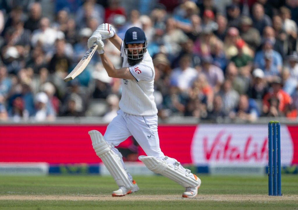 Crawley's 189 Lightens Manchester On Day 2  