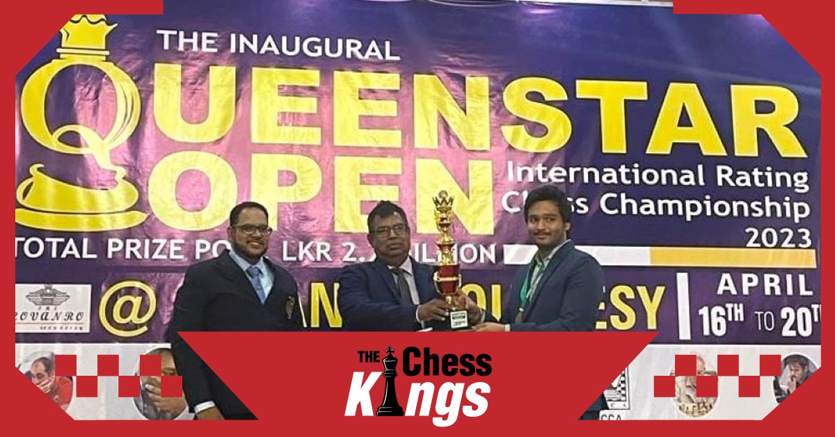 IM राहुल वी एस ने जीता Queenstar ब्लिट्ज रेटिंग ओपन 2023  