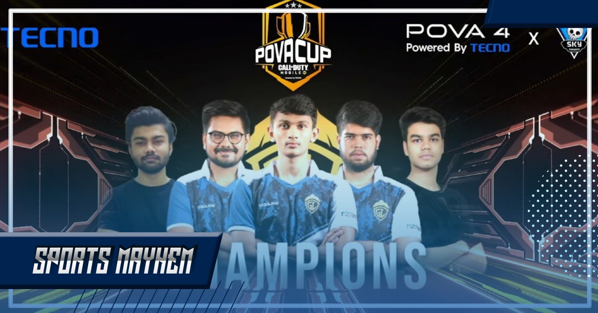 Godlike Esports बनी POVA कप 2023 की विजेता  