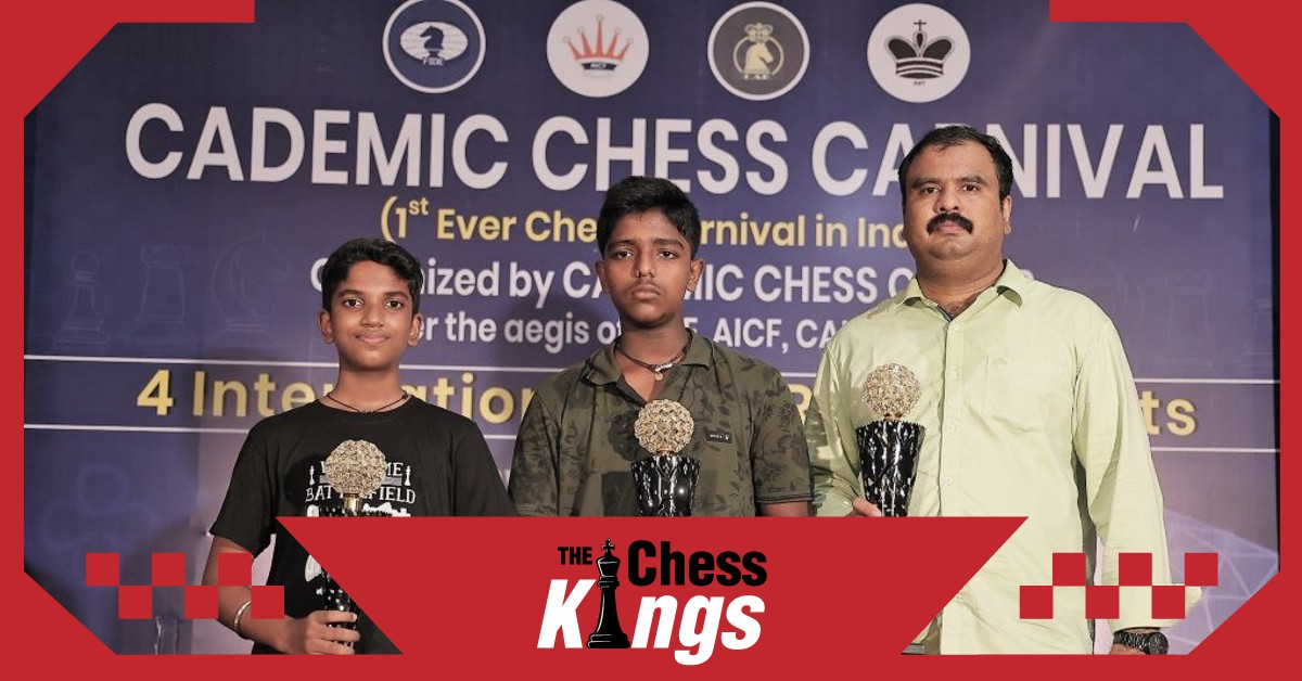 Cademic कार्निवल: अर्पित एस बिजॉय ने जीता रैपिड रेटिंग ओपन  