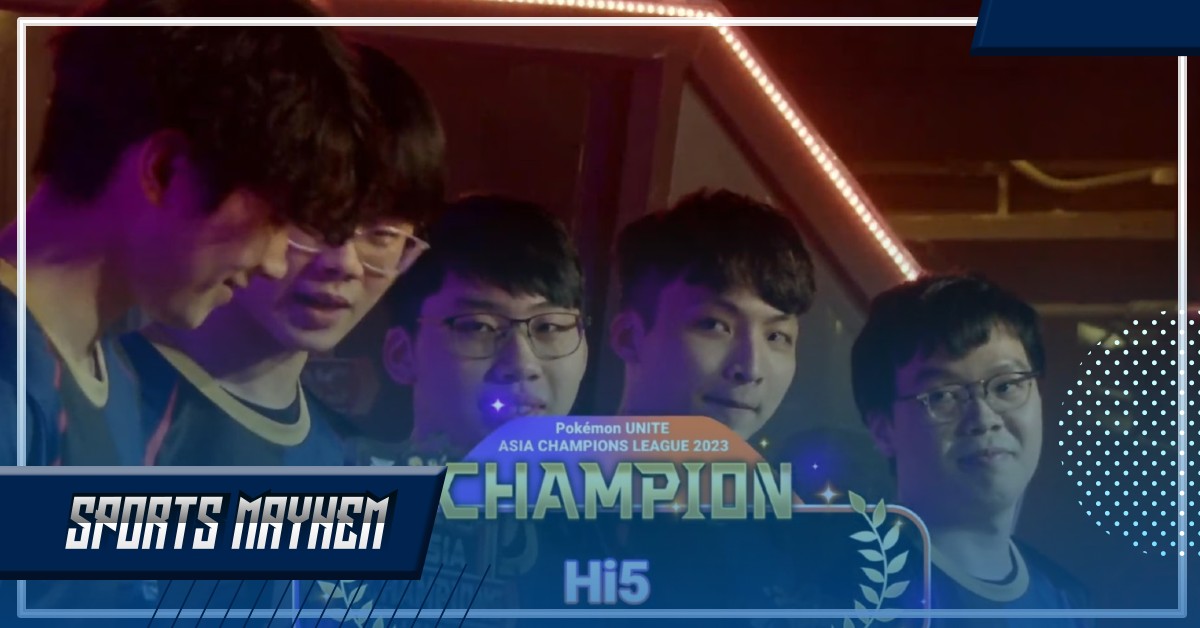 टीम Hi5 बनी Pokemon UNITE एशिया चैंपियंस लीग 2023 की विजेता  