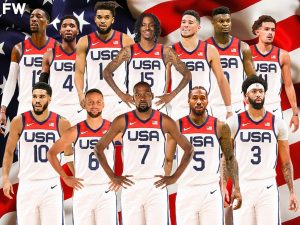 USA Basketball Team Olympics 2024  