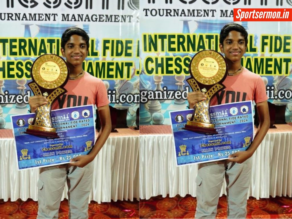 13 साल के बच्चे ने जीता Rapid Rating Open का खिताब  