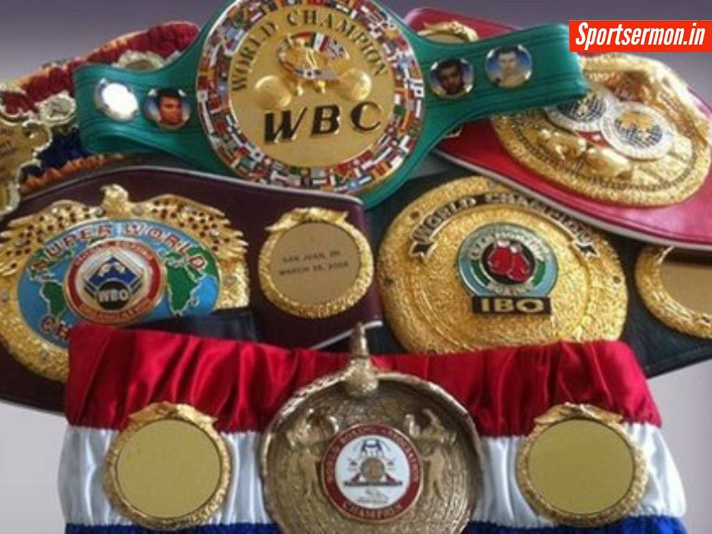 Boxing title belts के प्रकार और अंतर को समझें  