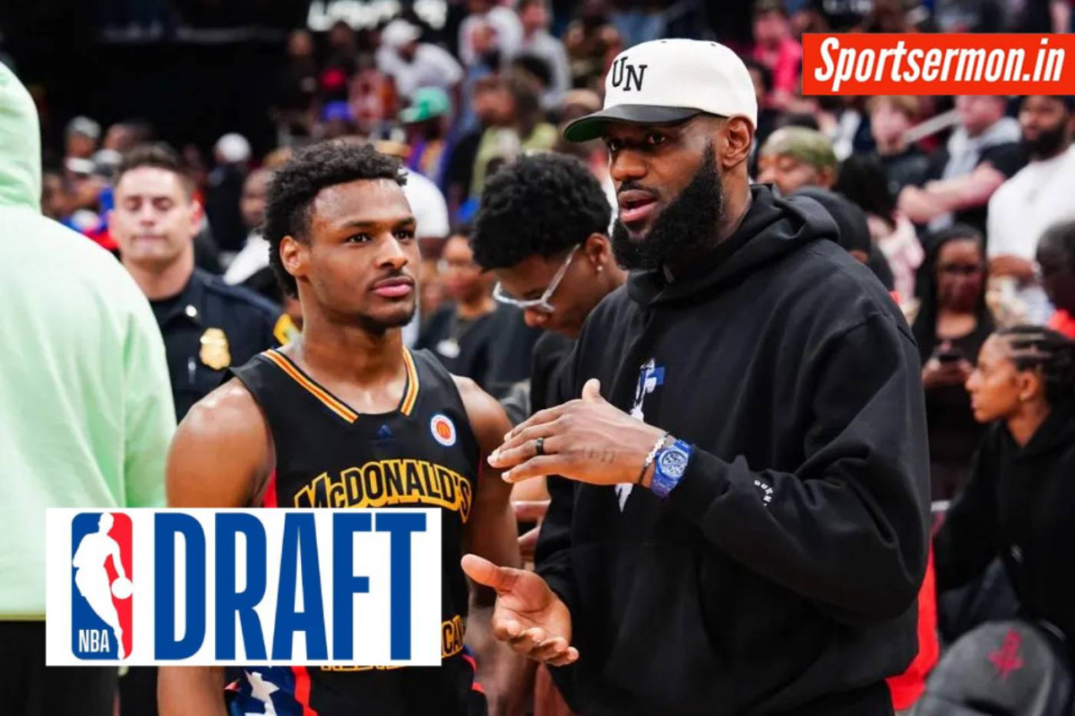 LeBron James’s son Bronny declares for 2024 NBA draft  