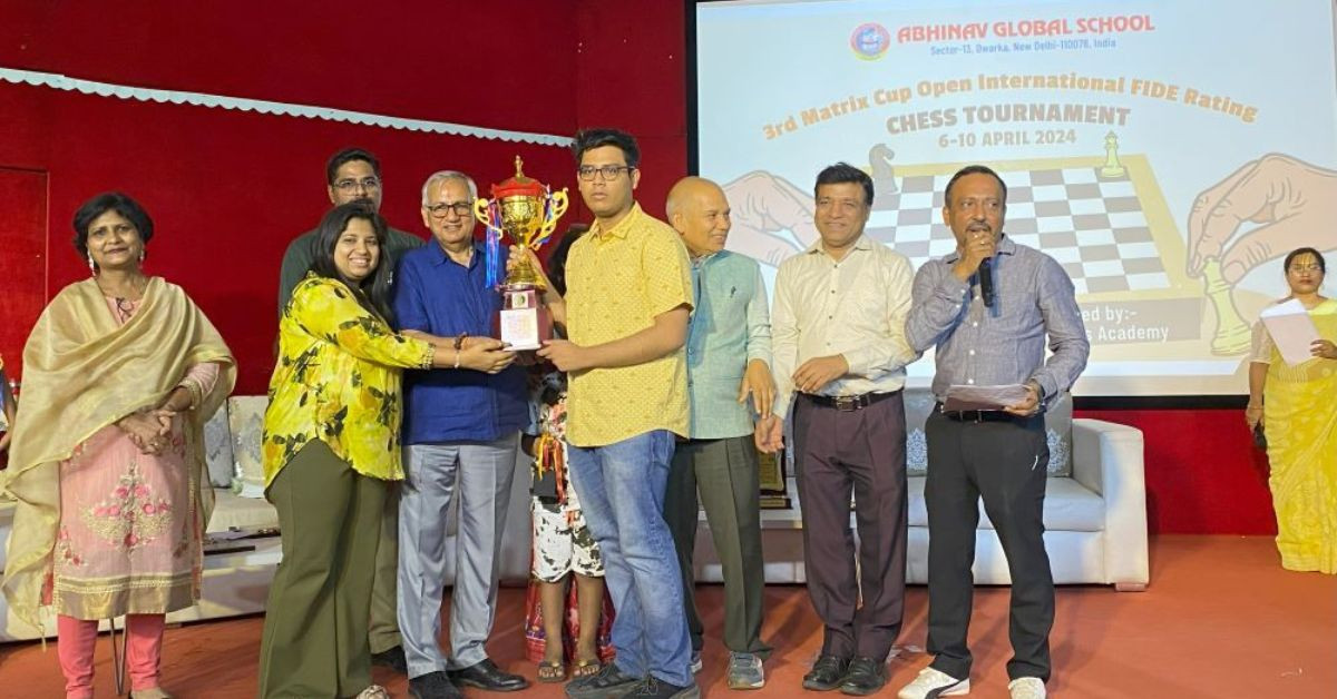 Matrix Cup Rating Open 2024 में चला Aronyak Ghosh का जादू  