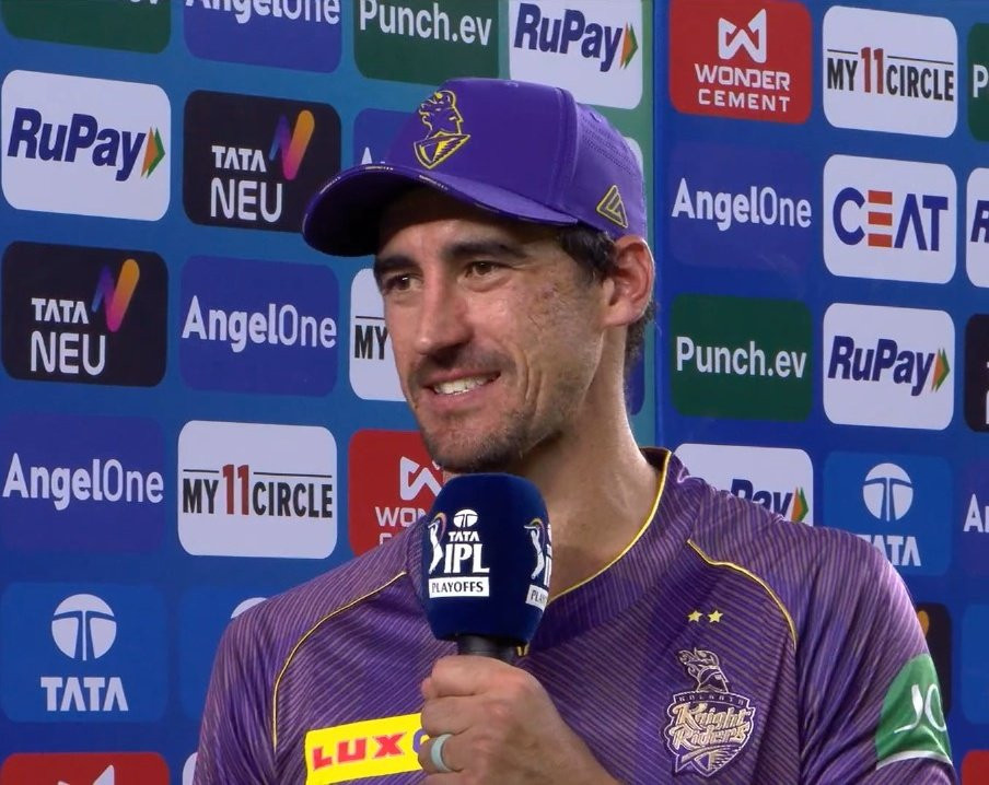 मिचेल स्टार्क ने दिया आलोचकों को करारा जवाब, पहले केकेआर फैंस ने किया था ट्रॉल  