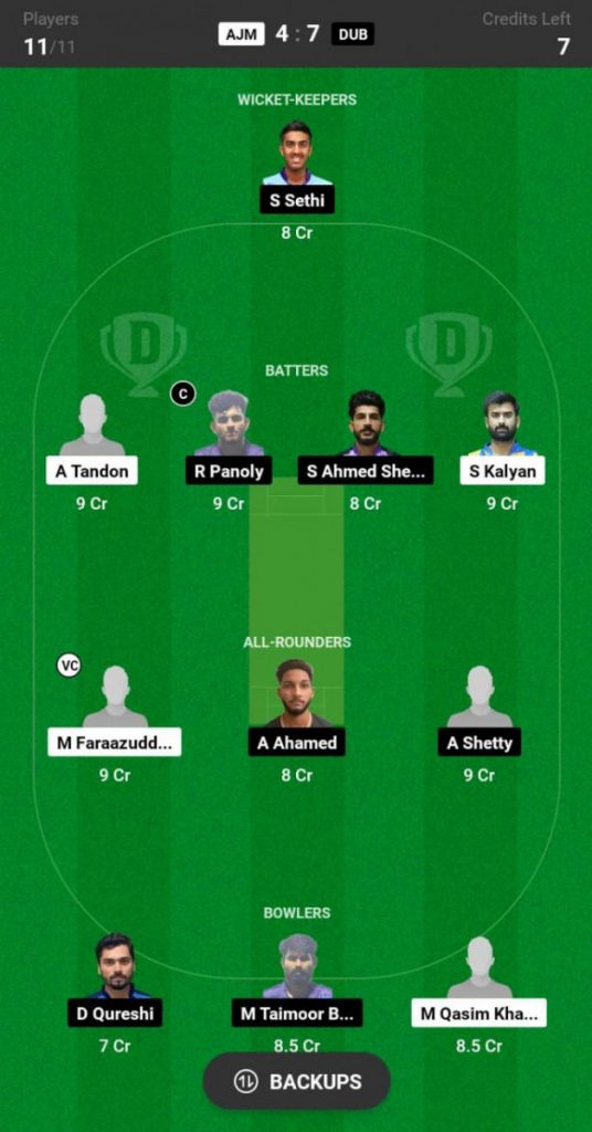 Ajman vs Dubai Prediction: AJM vs DUB Preview, Emirates D10 Tournament 2024 Ajman vs Dubai Prediction: AJM vs DUB Preview, Emirates D10 Tournament 2024