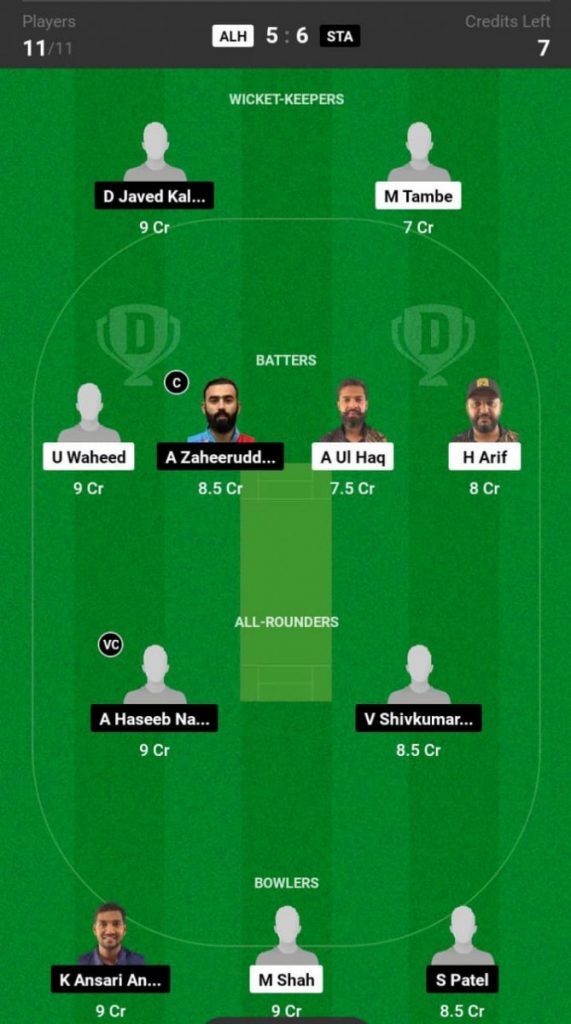 Al Hajery vs Stack CC, ALH vs STA Match Preview Match 6, KCC T20 Elite Cup 2024  