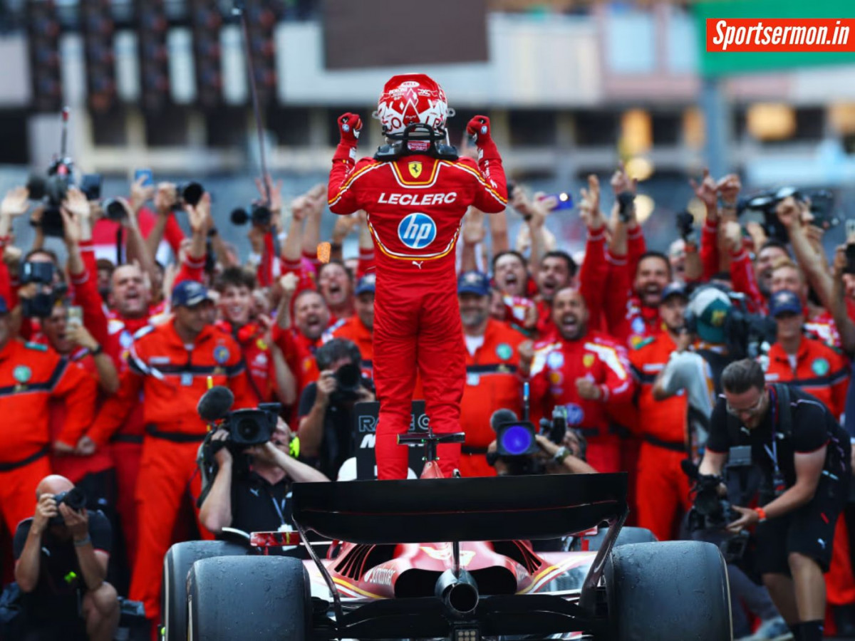 Charles Leclerc बने MONACO GP 2024 के विजेता, जानें किसे मिले दूसरा स्थान  