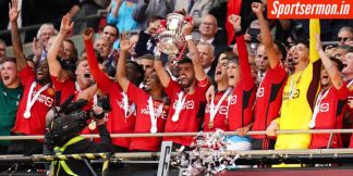 Manchester United win their 13th FA Cup Title after beating Man City 2-1  