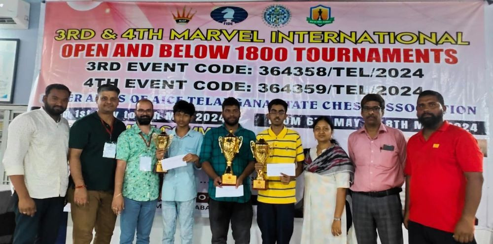 मार्वेल ओपन प्रतियोगिता में चमके भरत रेड्डी, हासिल किया पहला स्थान  