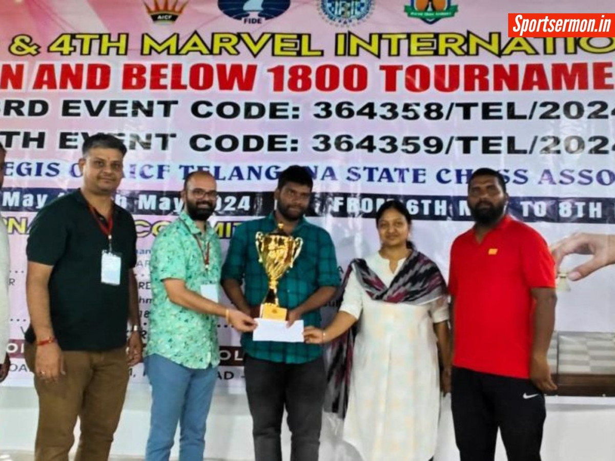 मार्वेल ओपन प्रतियोगिता में चमके भरत रेड्डी, हासिल किया पहला स्थान  