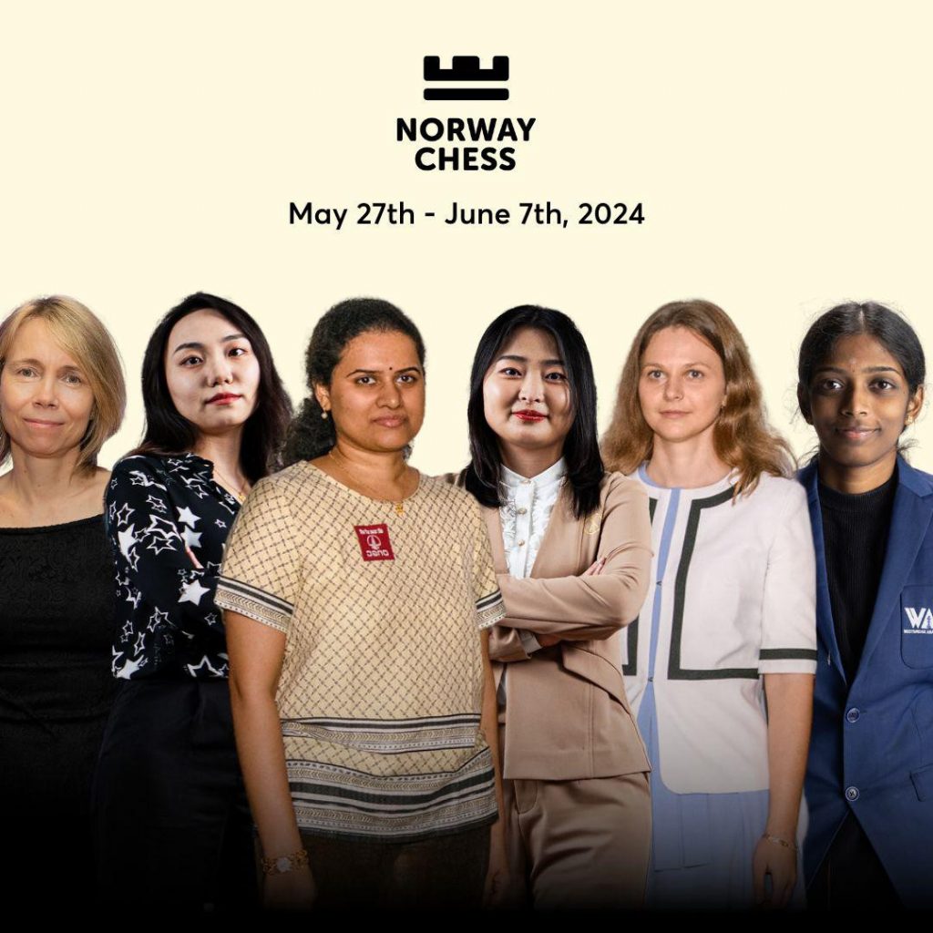 Norway Chess Women के पहले राउंड में भारत की हंपी ने गाढ़े झंडे  