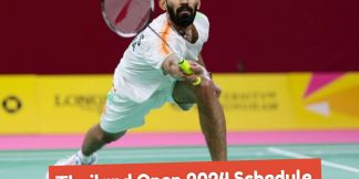Thailand Open 2024 की शुरुआत, जानिए पूरा schedule और live streaming details  
