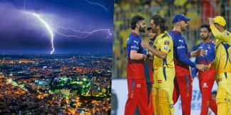 IPL 2024, CSK vs RCB: कोहली या धोनी, बारिश के कारण कौन होगा IPL से बाहर?  