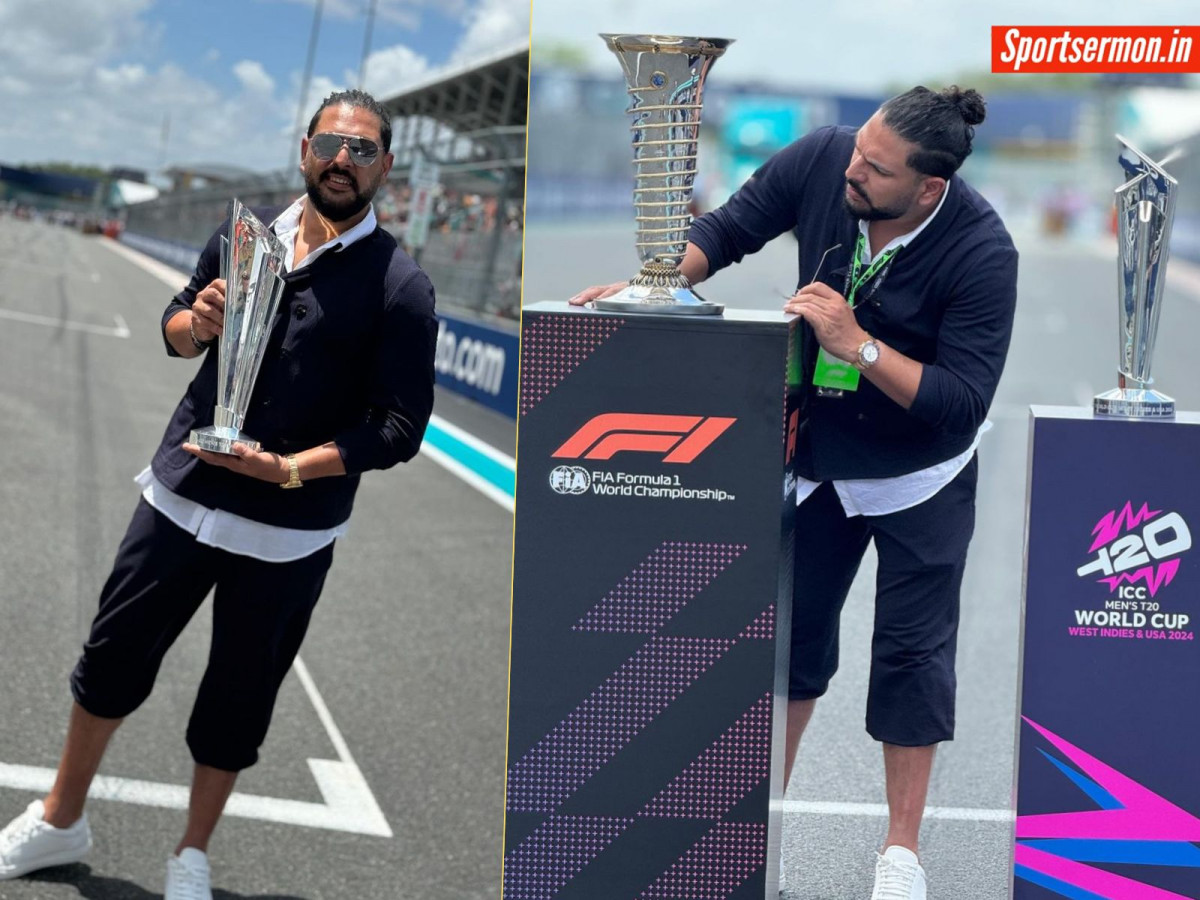 T20 WC Trophy के साथ जगह-जगह घूम रहे है Yuvraj Singh, जानें क्या है पूरा मामला?  