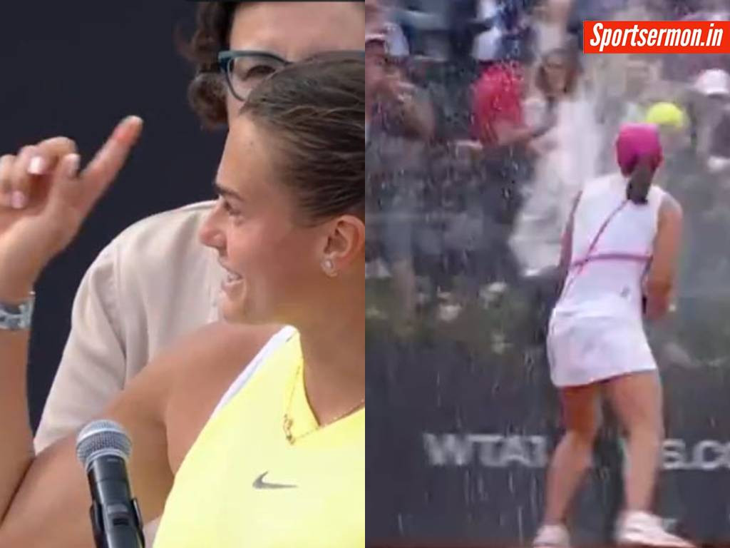 WTA Rome Final: जीत पर शैंपेन की बारिश, हार पर टीम को धन्यवाद  