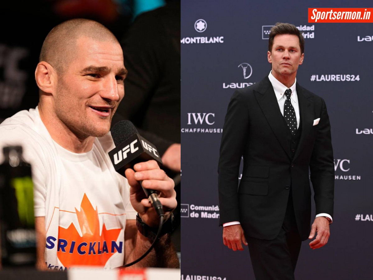 Sean Strickland lashed out at Tom Brady for not being able to handle the roast  