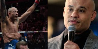 Abdelaziz's one word reaction to Jose Aldo's comeback win  