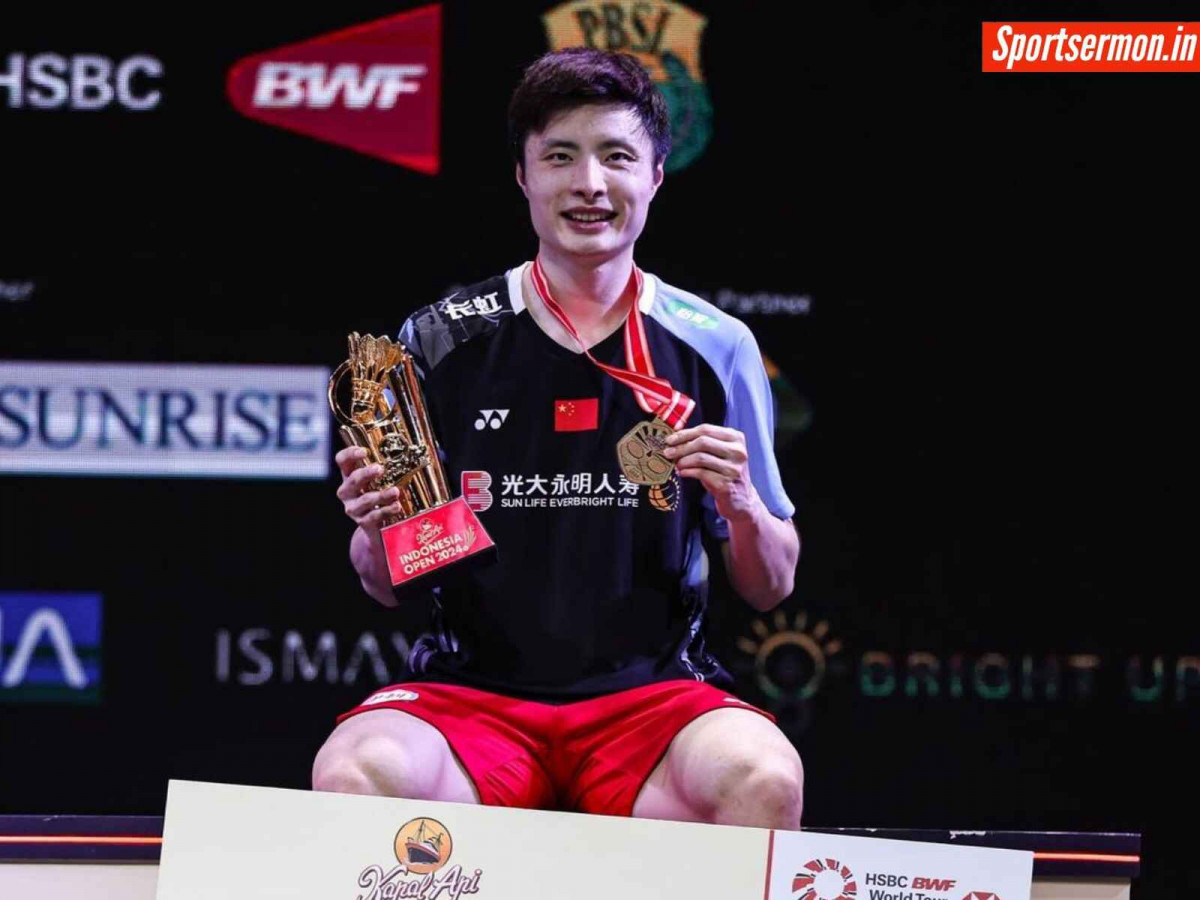BWF Men's Singles Rankings में बड़ा उलेटफर, Shi Yuqi बने वर्ल्ड नंबर 1 शटलर  