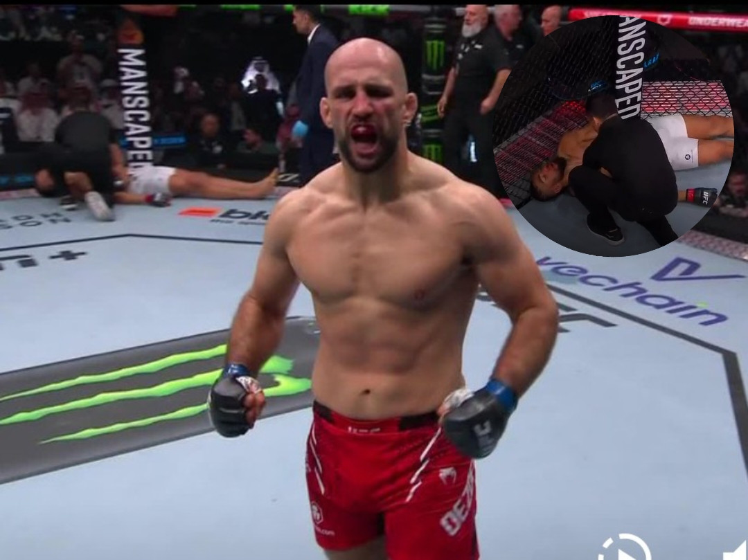 Johnny Walker Gets KOed by Volkan Oezdemir at UFC Saudi Arabia  