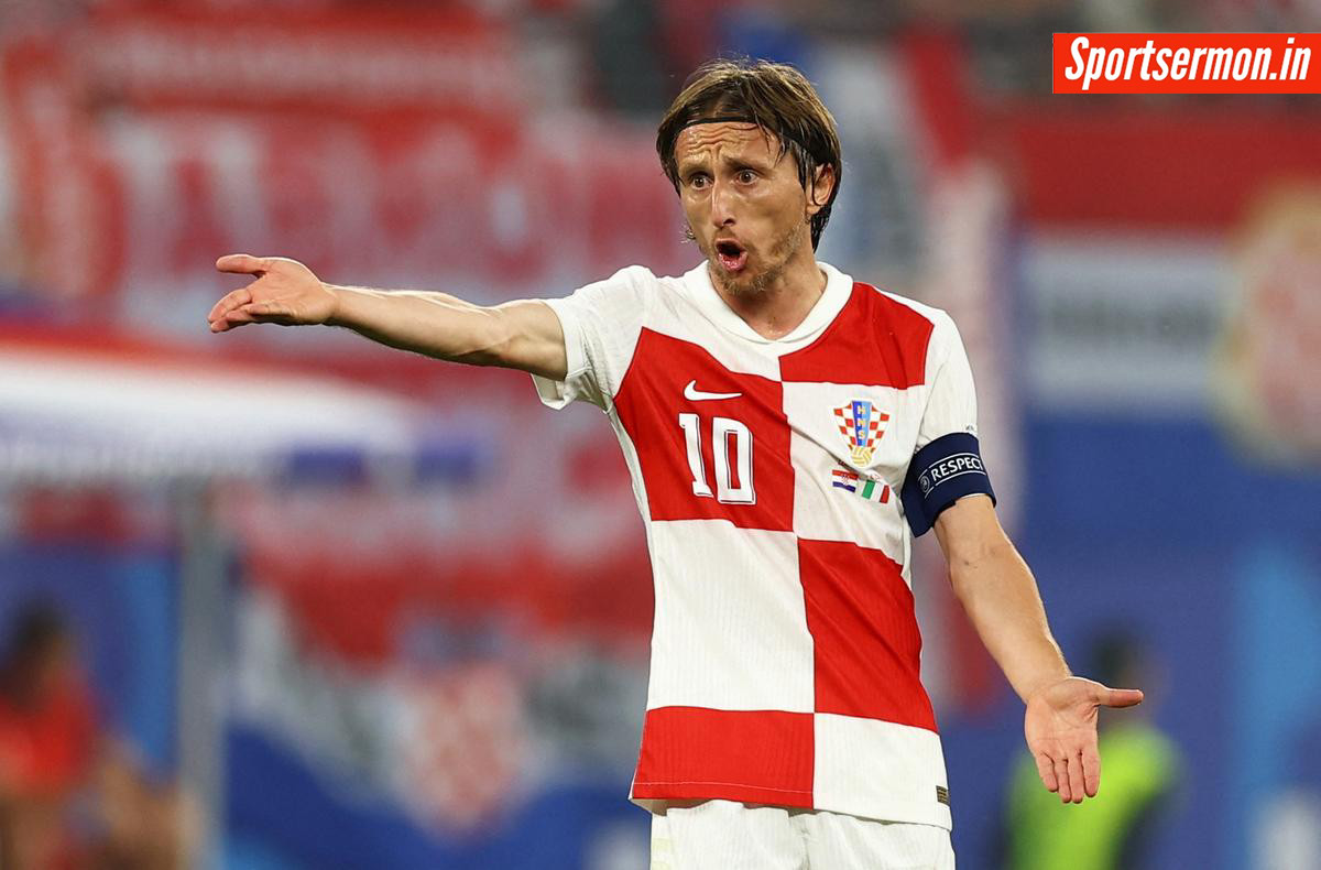 Croatia's Luka Modric becomes oldest goal-scorer at Euros  