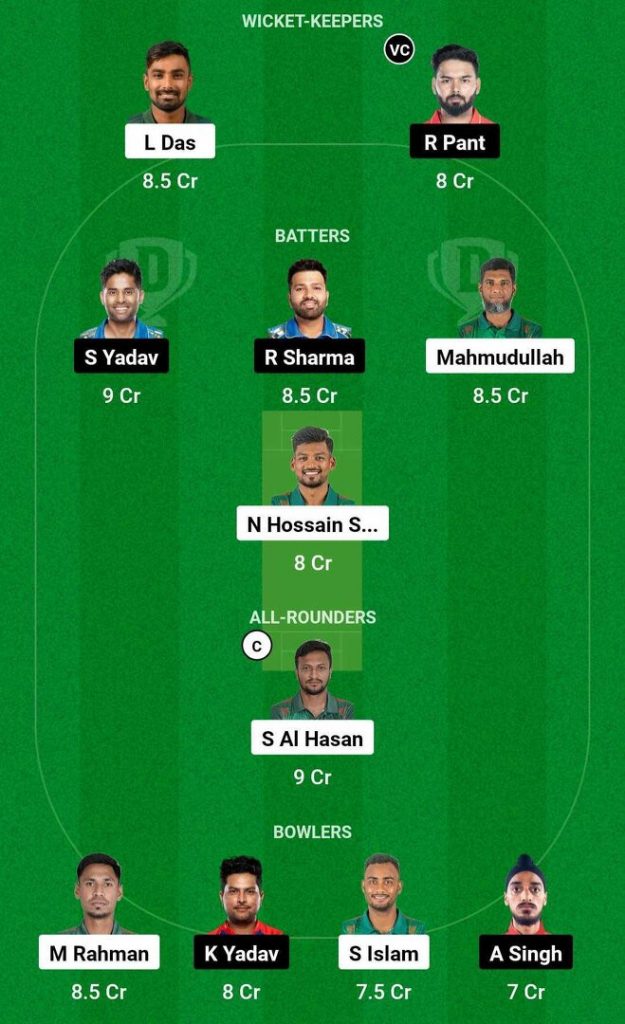 IND vs BAN Dream11 Team: ये 11 खिलाड़ी लगा सकते हैं लॉटरी, किसे चुनें कप्तान?  