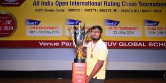 LBHM Chess Festival में नीलाश शाह ने लहराया परचम, लगातार दूसरी बार जीता खिताब  