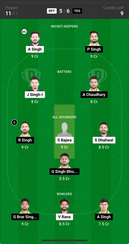 Royal Phantoms vs Trident Stallions Prediction, RPT vs TDS, Sher E Punjab T20  