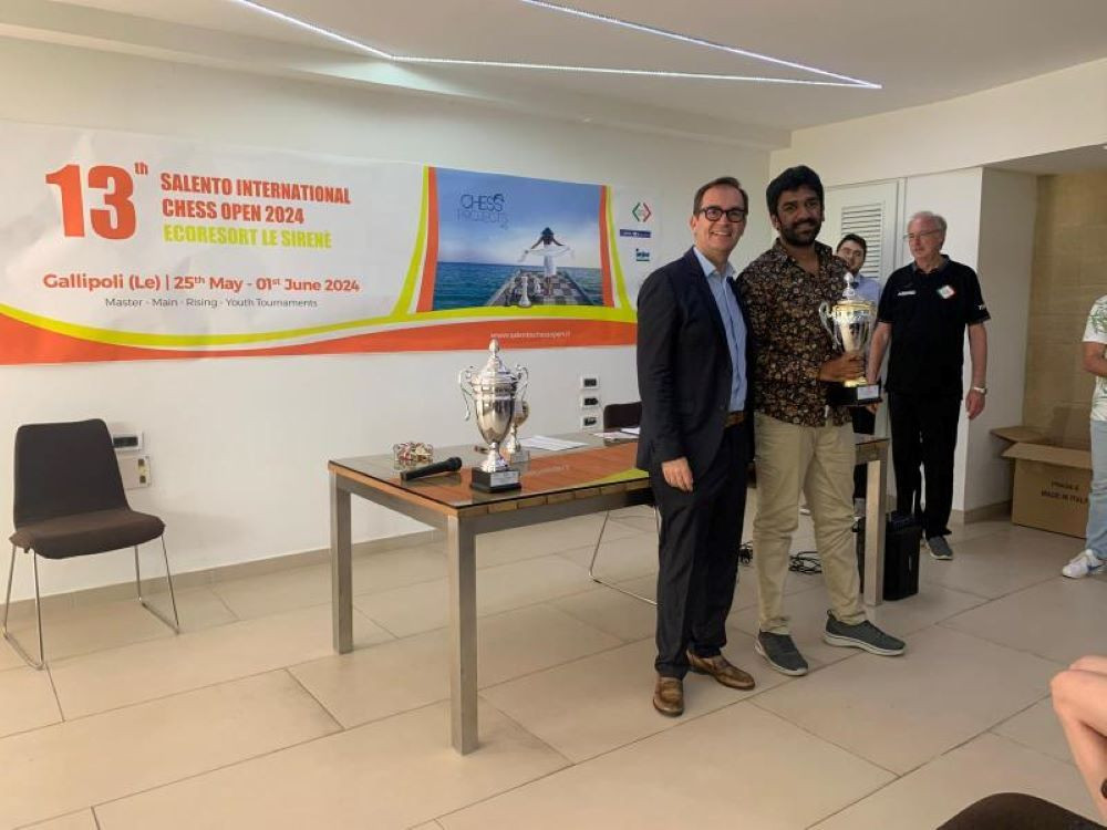 Salento Open 2024 में चला Michal Mazurkiewicz की चालों का जादू, जीता टूर्नामेंट  