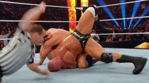Was Randy Orton's botched pin at King of the Ring planned or a mistake?  