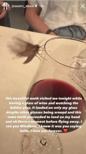 Offerman's heartfelt post indicates message from her late husband Bray Wyatt  