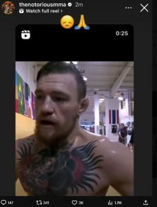 Conor McGregor posts cryptic story amid UFC 303 uncertainty Conor McGregor posts cryptic story amid UFC 303 uncertainty