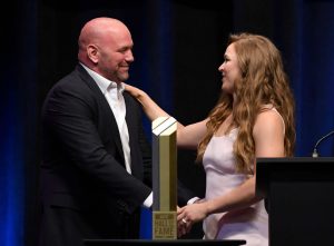 Dana White explains why it was impossible for Ronda Rousey to grow as a fighter Dana White explains why it was impossible for Ronda Rousey to grow as a fighter