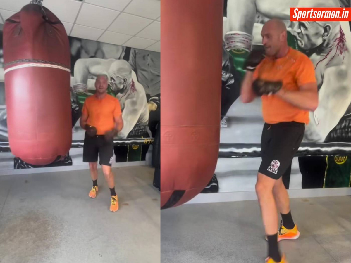 Tyson Fury vows to avenge his loss against Usyk in an Instagram video  
