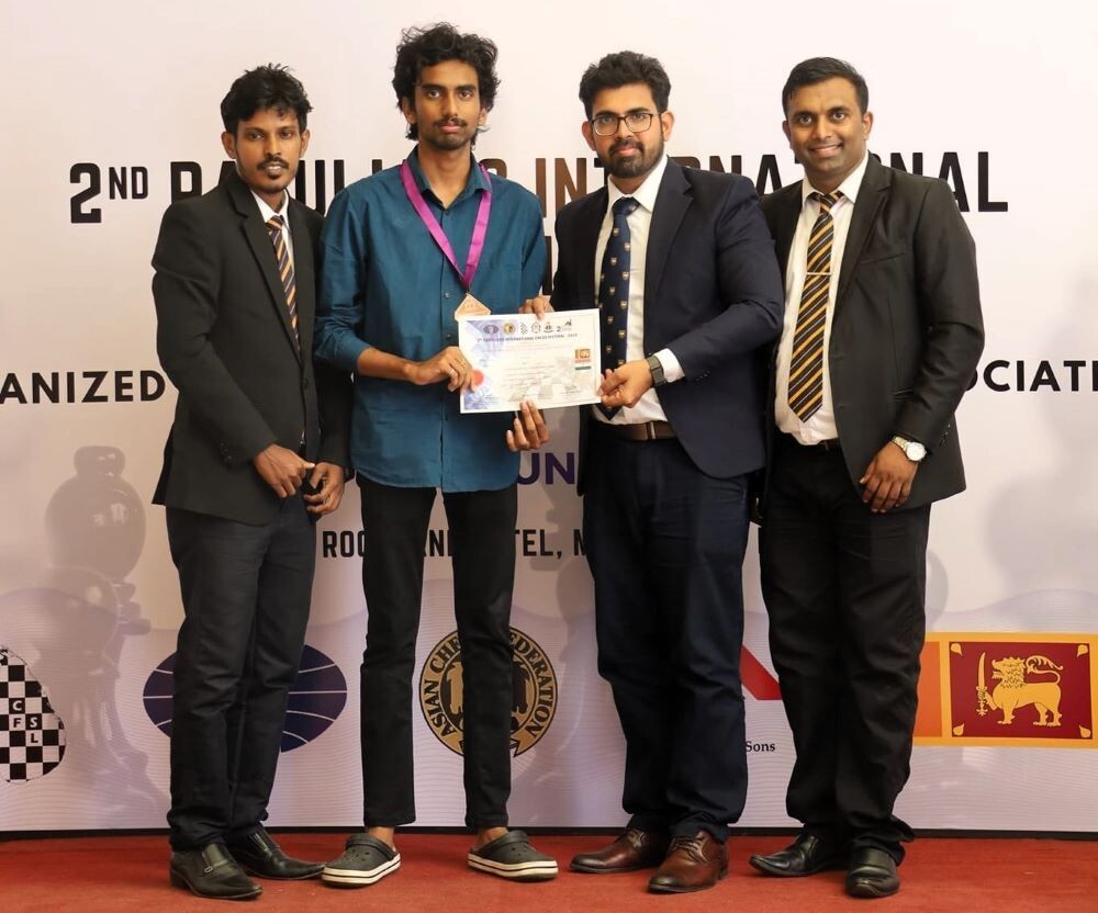Rahulians International Chess Festival में शरण राव ने गाड़ा भारत का झंडा  