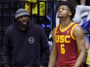 LeBron James Feels 'Proud' & 'Lost of Words' to Play Alongside Bronny  