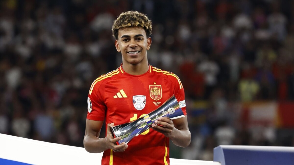 Young Gun Lamine Yamal Wins Best Player Award at Euro Cup 2024  