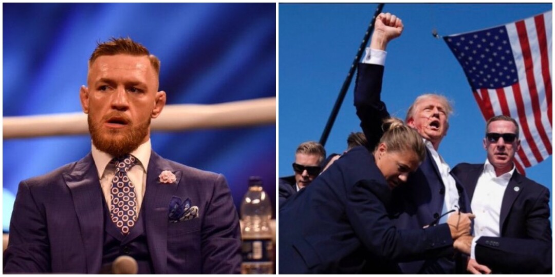 Conor McGregor Backs Donald Trump After Assassination Attempt  