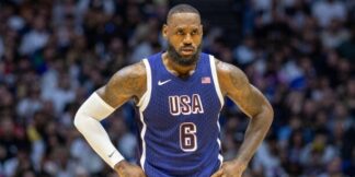 LeBron James Named Team USA Flag Bearer for Paris Olympics  