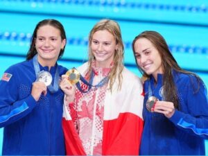Teenage in Tears After Winning Silver Medal at Paris Olympics Teenage in Tears After Winning Silver Medal at Paris Olympics