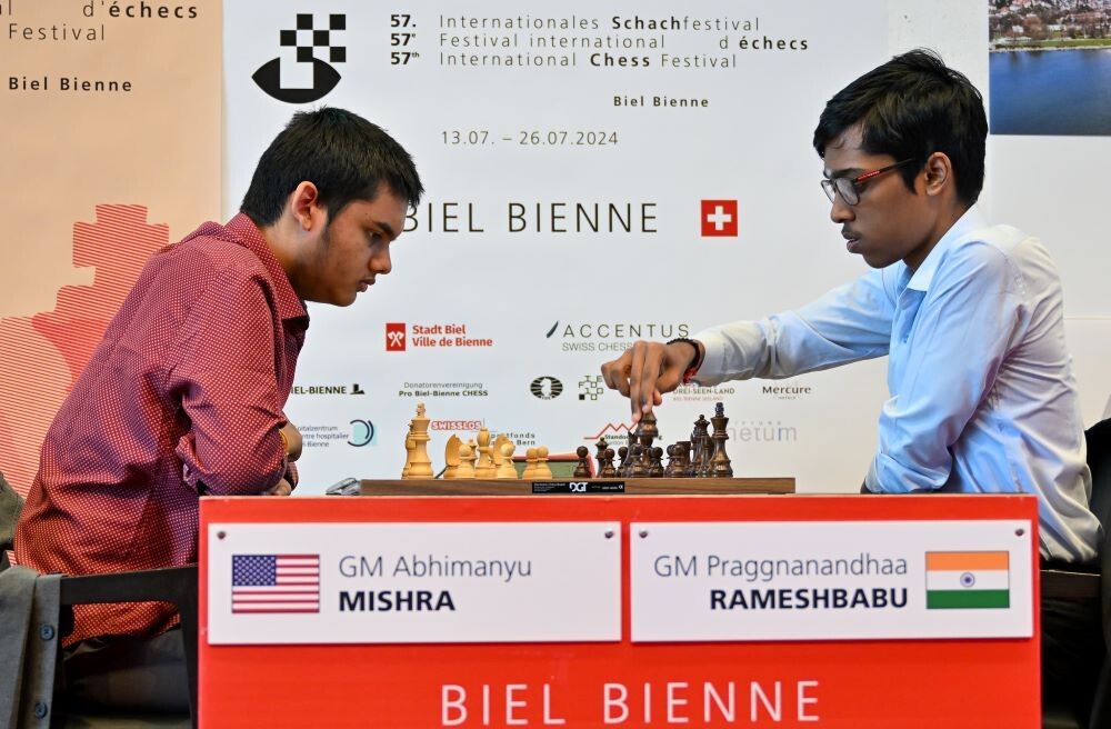 57th Biel GMT Blitz में प्रज्ञानंदधा ने उड़ाया गर्दा, फाइनल में बनाई जगह  