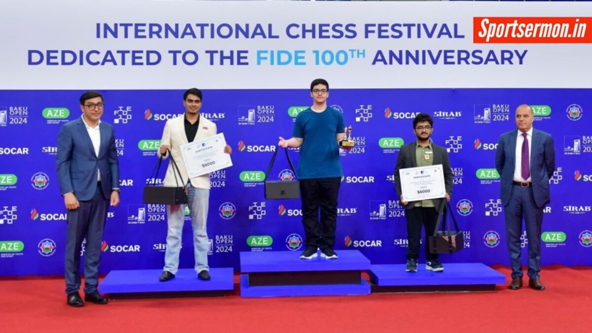 Baku Open 2024 के विजेता बने Sina Movahed, इस तरह जीता खिताब  