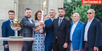 FIDE की मशाल रोमानिया पहुंची, धूमधाम से शतरंजबाजों ने किया स्वागात  