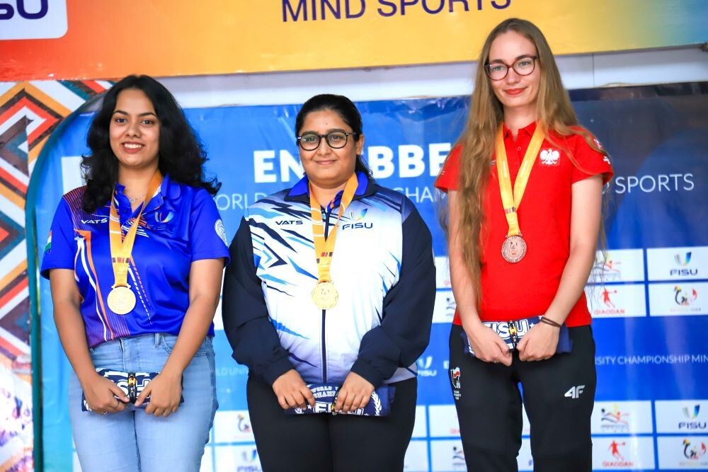 FISU World University Mind Sports में आकांक्षा ने जीता गोल्ड, रचा इतिहास  