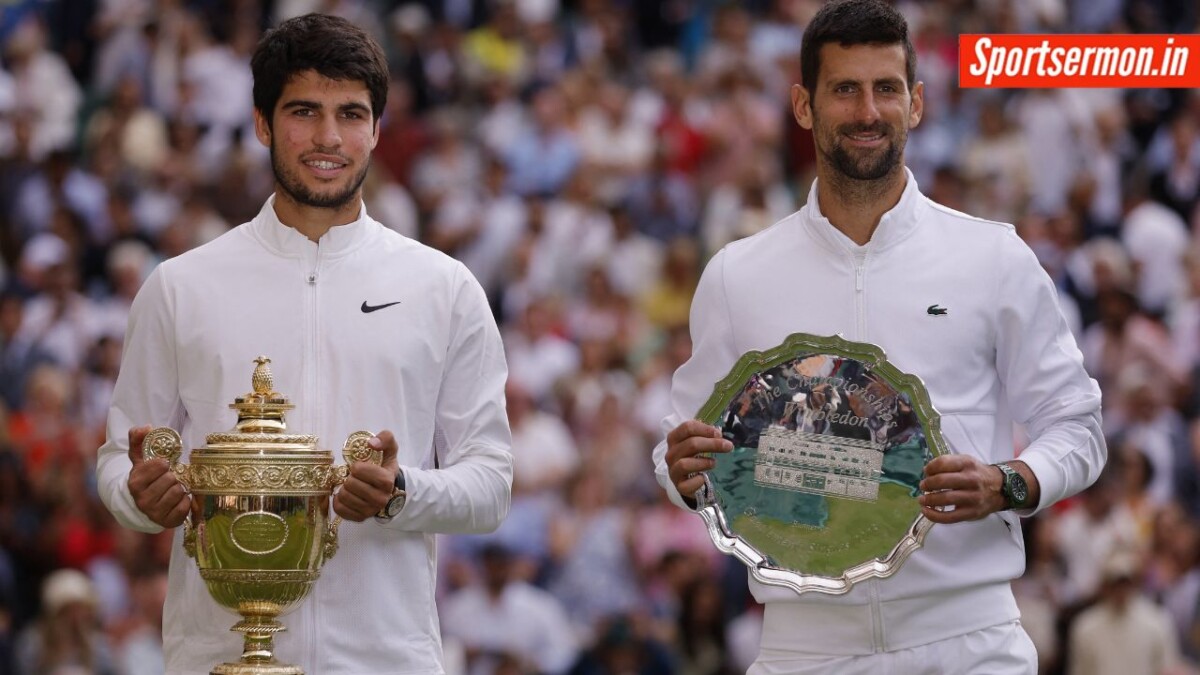 Wimbledon Men's Final: अल्काराज़-जोकोविच समय, तारीख और भारत में कहां देखें  