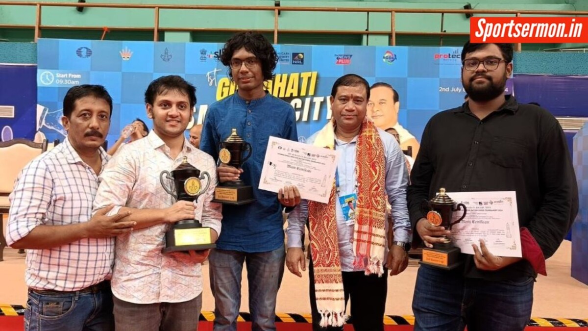 Guwahati Smart City Rating Open में श्रीजीत ने मारी बाजी, हासिल की ट्रॉफी  